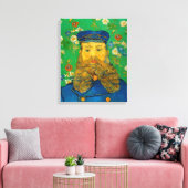 Joseph Roulin - Van Gogh - c1889 Canvas Afdruk (Insitu (Woonkamer))