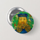 Joseph Roulin - Van Gogh - c1889 Ronde Button 5,7 Cm (Voorkant /achterkant)