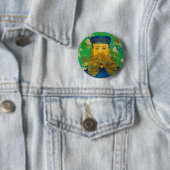 Joseph Roulin - Van Gogh - c1889 Ronde Button 5,7 Cm (In situ)