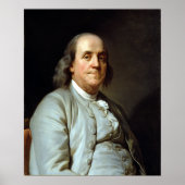 Joseph Siffrein Duplessis Benjamin Franklin Poster (Voorkant)