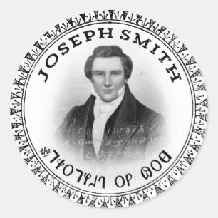 Joseph Smith, de profeet van God Ronde Sticker