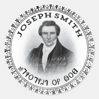 Joseph Smith, de profeet van God Ronde Sticker