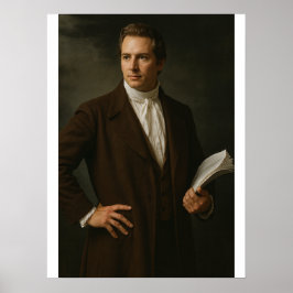 Joseph Smith fotografische weergave™ #1 LDS-kunst Poster