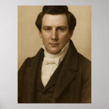 Joseph Smith fotografische weergave #3 LDS-kunst