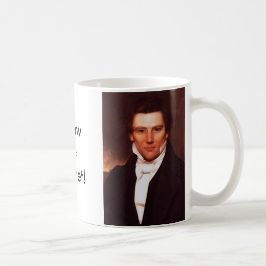 joseph_smith, joseph_smith, volg de profeet! koffiemok (Rechts)