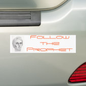 Joseph Smith mormon LDS profeet Bumpersticker (Op auto)