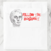 Joseph Smith mormon LDS prophet Rechthoekige Sticker (Tas)