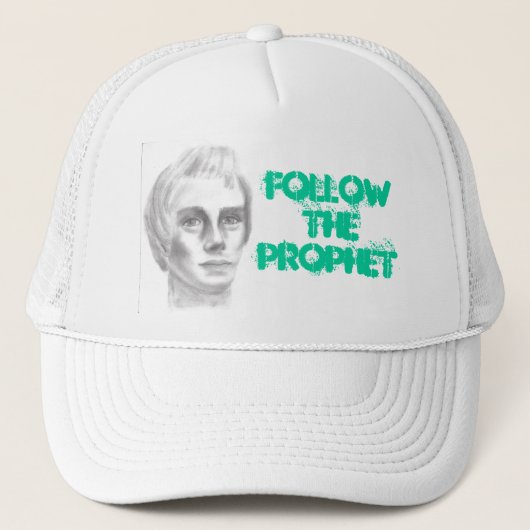Joseph Smith mormon LDS prophet Trucker Pet (Voorkant)