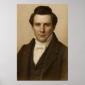 Joseph Smith Photographic Rendition™ #3 LDS Art Poster (Voorkant)