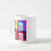 Joseph Smith Pop Art Koffiemok (Voorkant links)