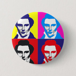 Joseph Smith Pop Art Ronde Button 5,7 Cm