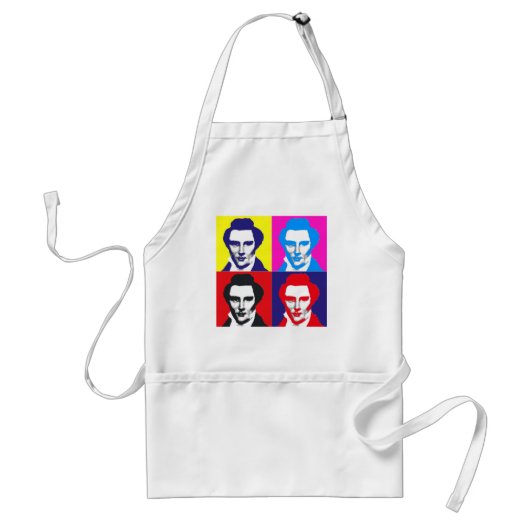 Joseph Smith Pop Art Standaard Schort (Voorkant)