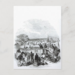 Joseph Smith Preaching in the Wilderness Briefkaart