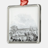 Joseph Smith Preaching in the Wilderness Metalen Ornament (Links)