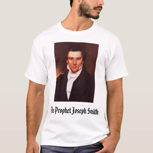 joseph_smith, profeet Joseph Smith T-shirt (Voorkant)