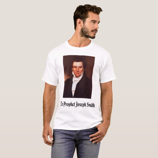 joseph_smith, profeet Joseph Smith T-shirt (Voorkant volledig)