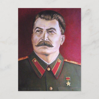 Joseph Stalin Briefkaart