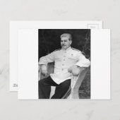 joseph stalin briefkaart (Voorkant / Achterkant)