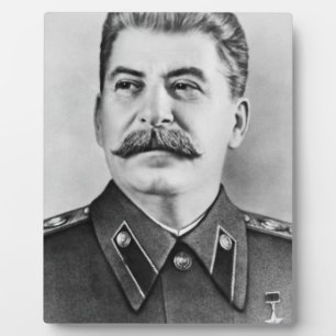 Joseph Stalin-foto Fotoplaat