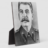 Joseph Stalin-foto Fotoplaat (Zijkant)