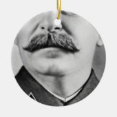 Joseph Stalin-foto Keramisch Ornament (Voorkant)