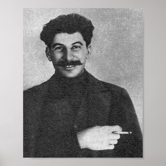 Joseph Stalin Portrait 1915 Poster (Voorkant)