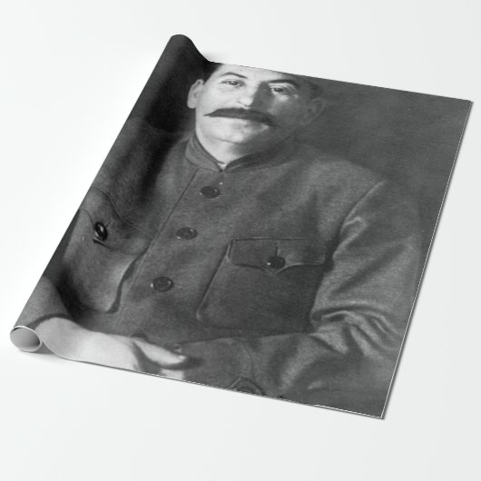 Joseph Stalin Portrait Cadeaupapier (Uitgerold)