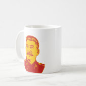 Joseph Stalin Portrait Koffiemok (Voorkant links)