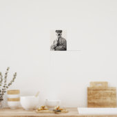 Joseph Stalin Portrait Poster (Keuken)