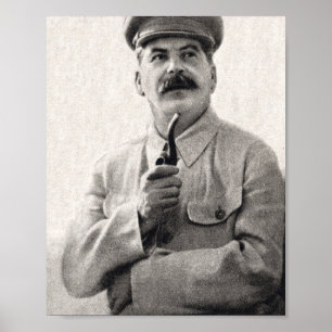 Joseph Stalin Portrait Poster