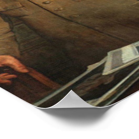 Joseph Stalin Portrait Poster (Hoek)