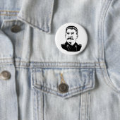 Joseph Stalin Portrait Ronde Button 5,7 Cm (In situ)