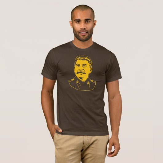 Joseph Stalin Portrait T-shirt (Voorkant volledig)