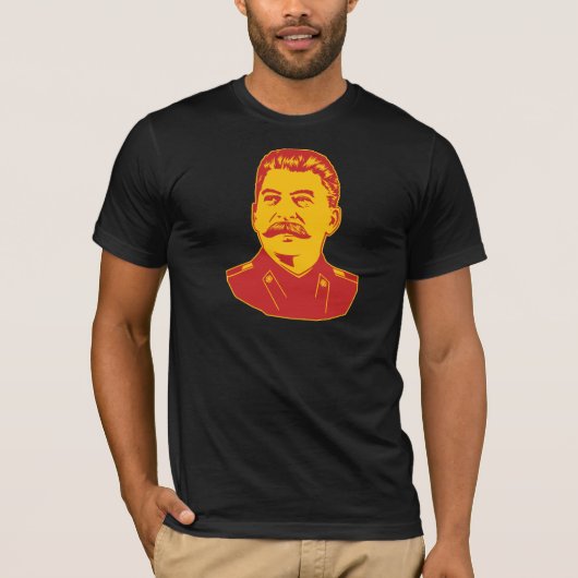 Joseph Stalin Portrait T-shirt (Voorkant)