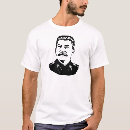 Joseph Stalin Portrait T-shirt (Voorkant)