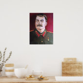 Joseph Stalin Poster (Keuken)