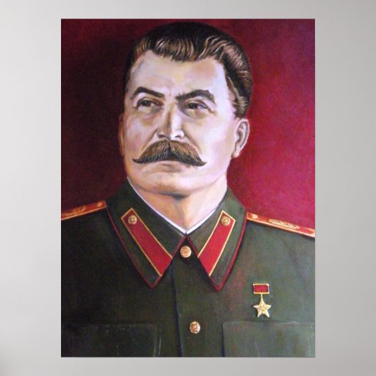 Joseph Stalin Poster (Voorkant)