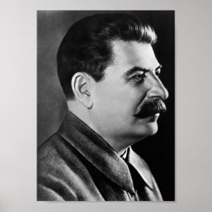 Joseph Stalin Profielfoto Poster