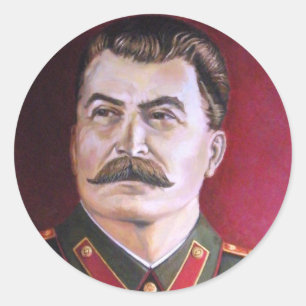 Joseph Stalin Ronde Sticker