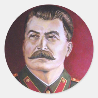 Joseph Stalin Ronde Sticker
