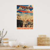 Joseph Stalin Sovjet-propaganda poster (Keuken)