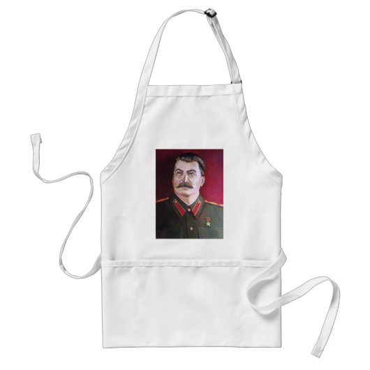 Joseph Stalin Standaard Schort (Voorkant)