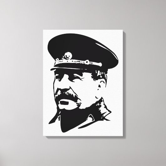 Joseph Stalin, USSR, CCCP, Soviet Union, Communism Canvas Afdruk (Voorkant)