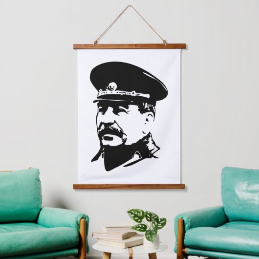 Joseph Stalin, USSR, CCCP, Soviet Union, Communism Hangend Wandkleed (Woonkamer)