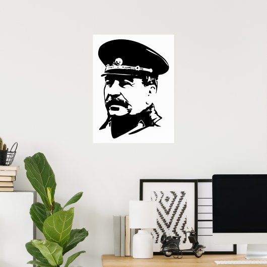 Joseph Stalin, USSR, CCCP, Soviet Union, Communism Poster (Thuiskantoor)