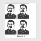 Joseph Stalin, USSR, CCCP, Soviet Union, Communism Sticker (Vel)