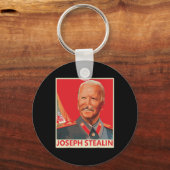 Joseph Stealin Anti Joe Biden Funny Sleutelhanger (Voorkant)