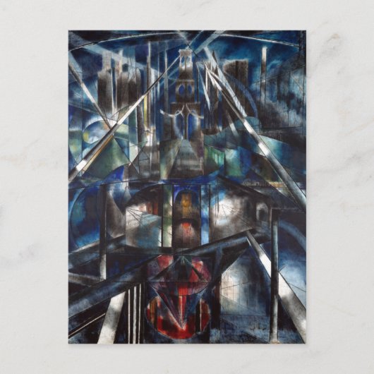 Joseph Stella Brooklyn Bridge Briefkaart (Voorkant)