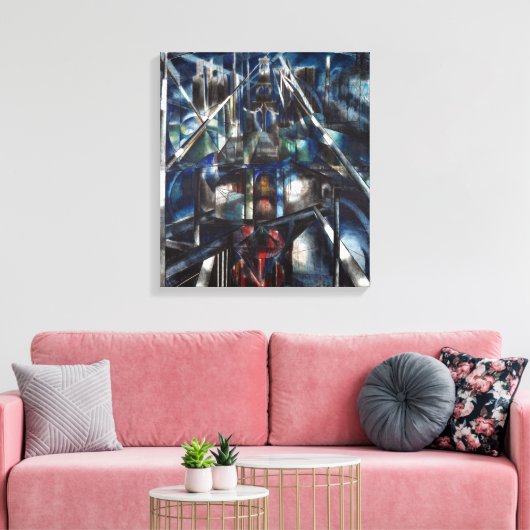 Joseph Stella Brooklyn Bridge Canvas Afdruk (Insitu (Woonkamer))