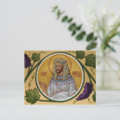 Joseph the All-Comely Prayer Card Briefkaart (Staand voorkant)
